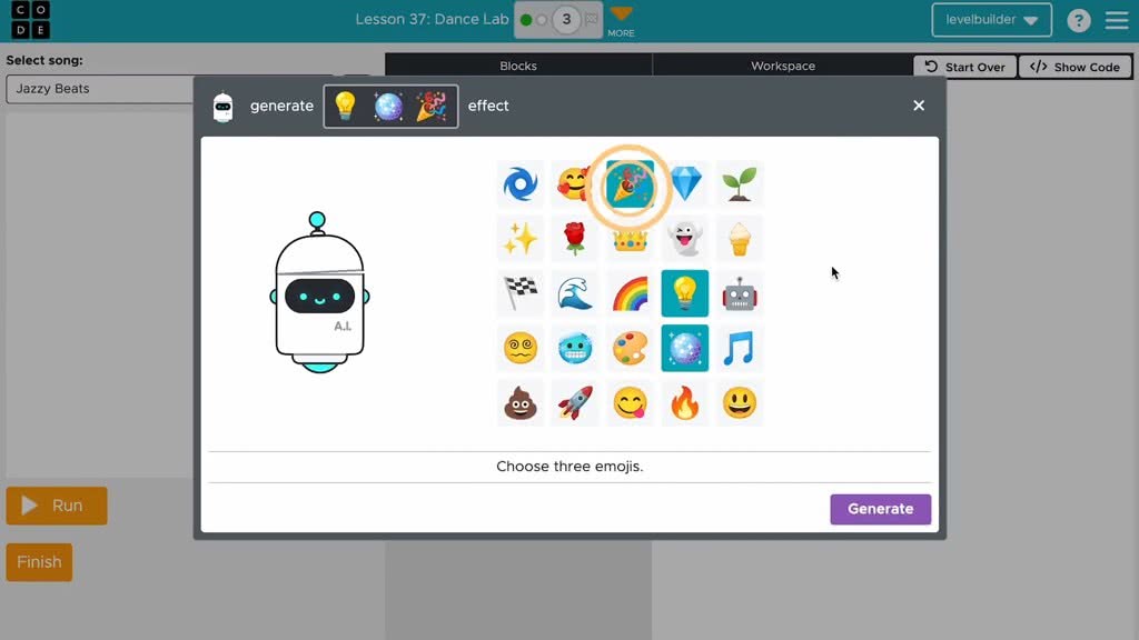 Dance Party: AI Edition #3 - Code.org