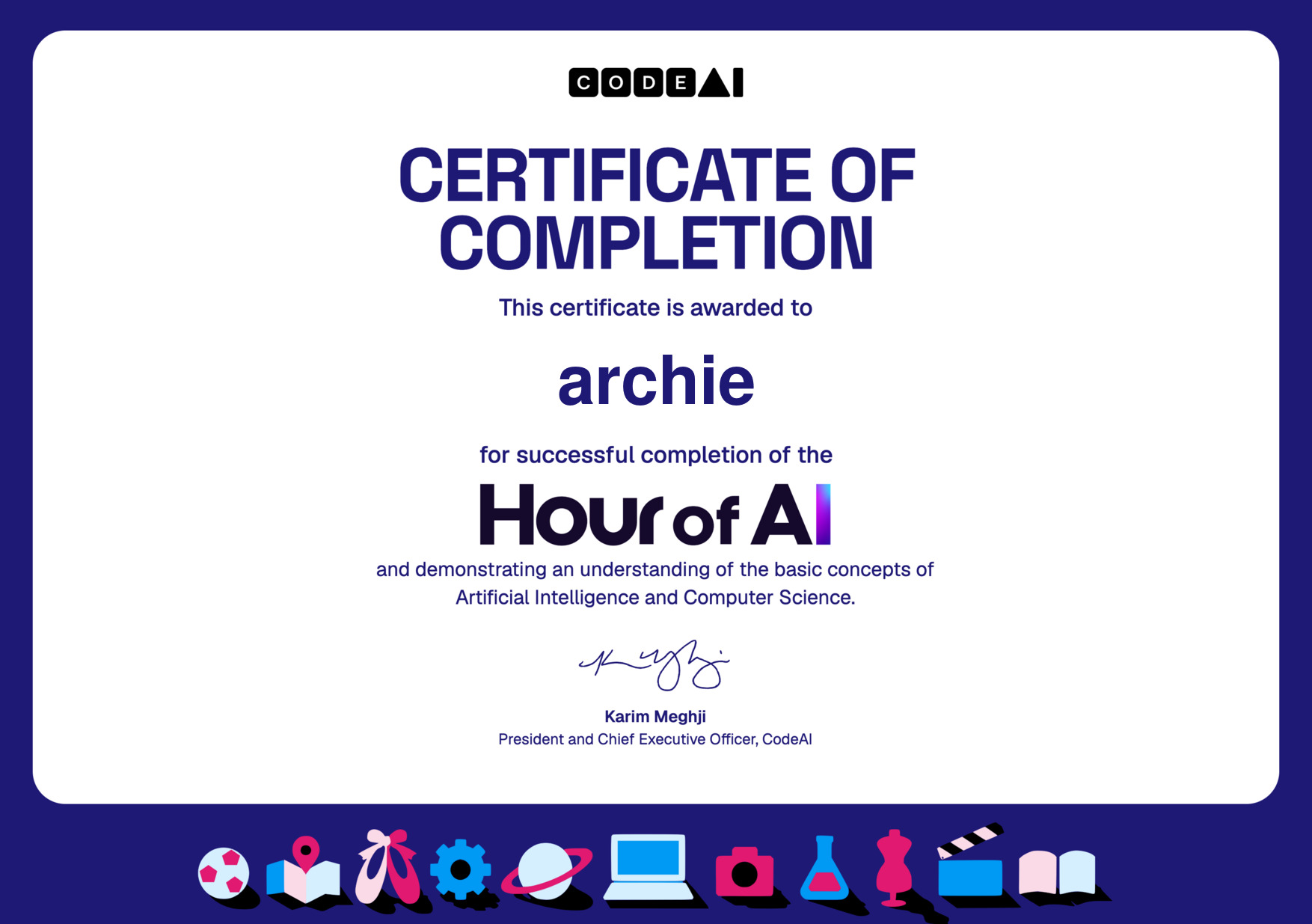 Archie Code Code.org